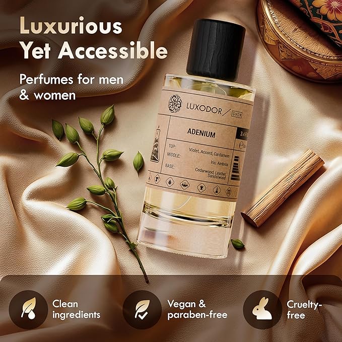 Inspired by S.antal 33 Eau De Parfum for women and men, Long Lastin, Vegan, 2-piece Bundle (Perfume Spray 3.4 fl. oz,100ml + Concentrated Perfume Oil 10ml)