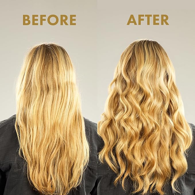 HOT TOOLS 24K Gold Professional 1" Extended Barrel Curling Iron with Clamp for Bouncy Curls - 24K Gold Technology for Long-Lasting Results & Longer Barrel for Easy Styling (Pack of 6)