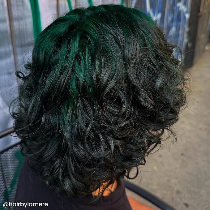 Arctic Fox Semi-Permanent Hair Color Dye, Emerald Fortune, Vibrant Teal Green, Vegan & Cruelty-Free, Ammonia-Free, Hydrating Formula, For All Hair Types, 5.6 Fl Oz (Pack of 2)