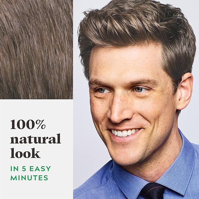 Just For Men Shampoo-In Color (Formerly Original Formula), Mens Hair Color with Keratin and Vitamin E for Stronger Hair - Light-Medium Brown, H-30, Pack of 3