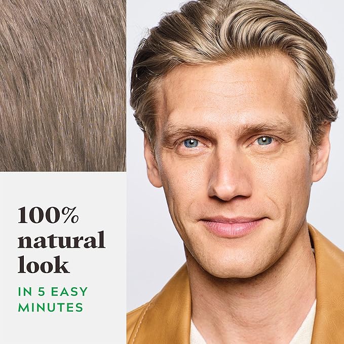 Just For Men Shampoo-In Color (Formerly Original Formula), Mens Hair Color with Keratin and Vitamin E for Stronger Hair - Dark Blond/Lightest Brown, H-15, Pack of 2