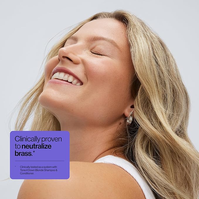 Eva NYC Purple Conditioner for Toning Blonde Hair - Anti-Brass Formula for Blonde, Gray + Lightened Hair - Adds Shine, Softens + Deep Conditions for Salon Fresh Results - Ginger Rose Scent - 10 fl oz