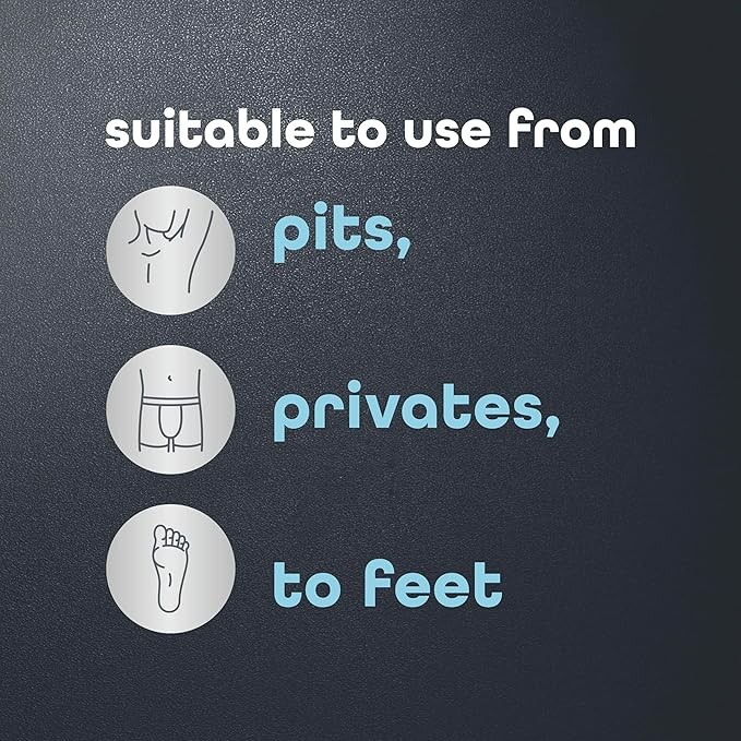 DOVE MEN + CARE Whole Body Deodorant Marine + Blue Cypress For 72H Odor Protection from pits, privates, to feet 4 oz