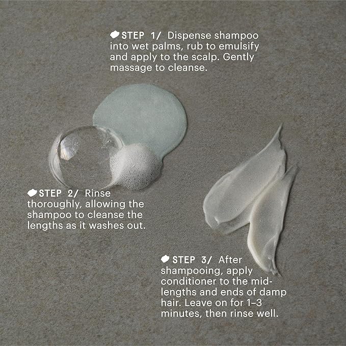 REMILIA Green Goddess Shampoo and Conditioner Set for Damaged Hair – With Rosemary Oil, Panthenol & Green Tea Extract – Hydrating, Strengthening, Vegan – Made in USA – 2 x 8.5 fl oz