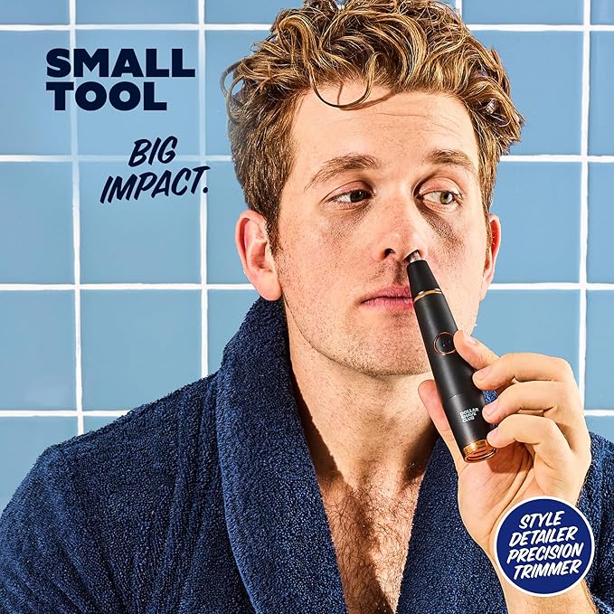 Dollar Shave Club | Style Detailer Precision Trimmer | Trimmer for Nose, Ears, Brows and Sideburns