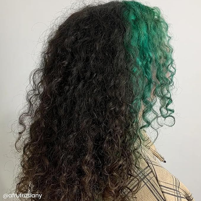 Arctic Fox Semi-Permanent Hair Dye, Emerald Fortune Teal Green, Vegan & Cruelty-Free, Ammonia-Free, Hydrating Formula for All Hair Types, Vibrant Color, 1 Pack, 5.6 fl oz