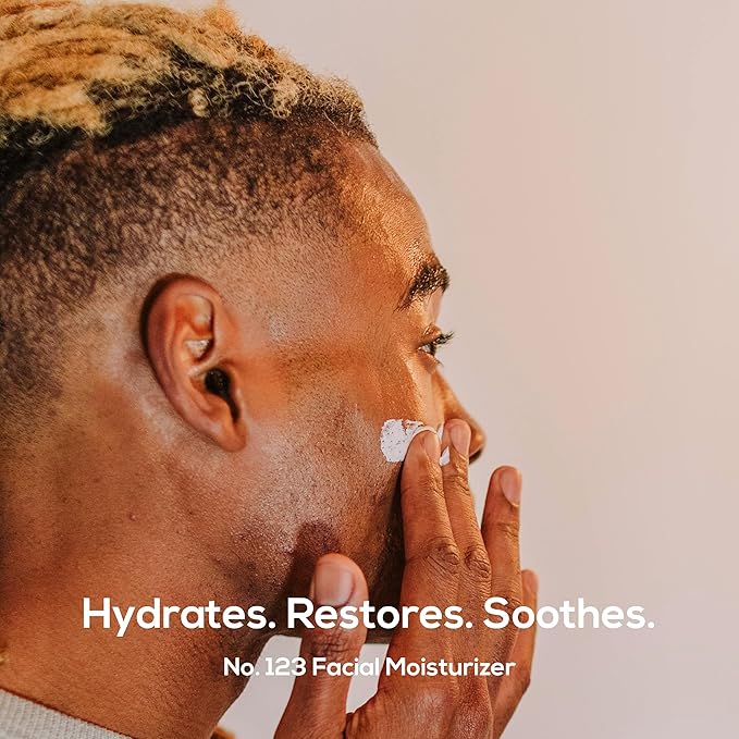 MARLOWE. No. 123 Facial Moisturizer 6 oz, Daily Face Lotion with Aloe Vera & Green Tea Extract, Hydrates, Nourishes, Restores & Soothes, Lightweight, Non-Greasy, Fresh Aloe Citron Scent