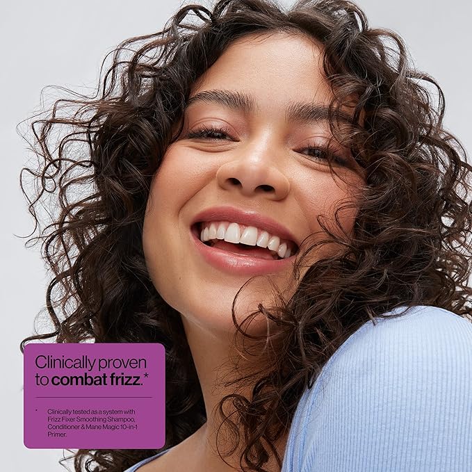 Eva NYC Anti-Frizz Shampoo and Conditioner Set with Argan Oil + Sunflower Seed Oil - Soft, Shiny, Nourished Hair - Frizzy, Medium to Thick Types - Sulfate-Free - Vanilla Scent - 10 fl oz (Pack of 2)