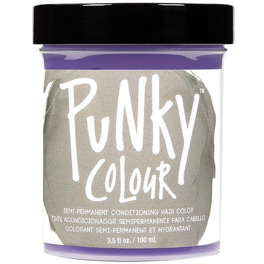Punky Platinum Blonde Toner Semi Permanent Hair Color - Vegan, Cruelty-Free Conditioning Hair Dye, Lasts Up to 35 Washes, 3.5 fl oz