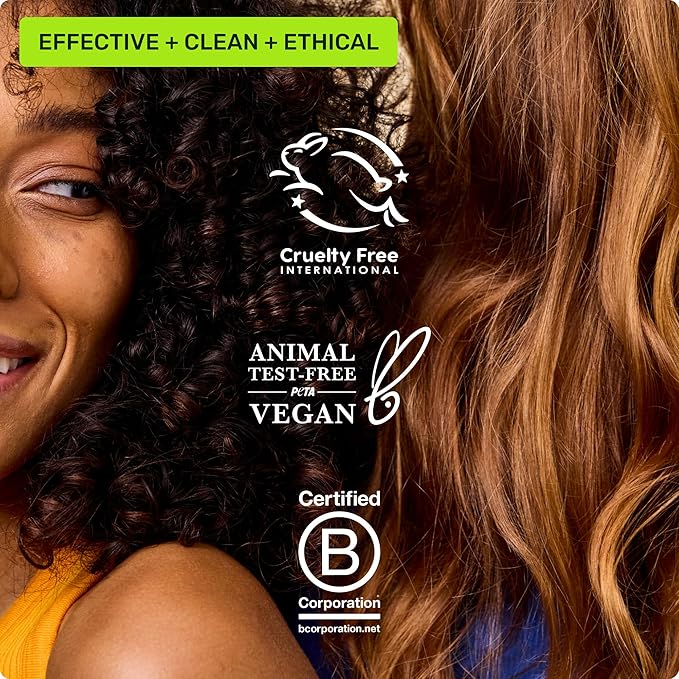 Ethique Repairing Shampoo Bar for dry, damaged hair with Rice Protein - Plastic-Free, Vegan, Cruelty-Free, 3.88 oz - Formerly Sorbet