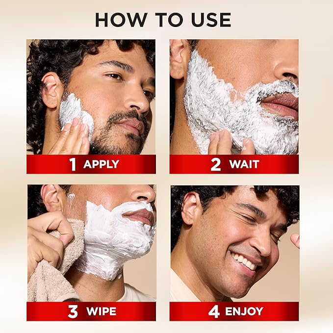 SoftSheen-Carson Magic Razorless Shaving Cream, Depilatory Hair Removal Cream for Body Hair, Extra Strength, Works in 4 Minutes for, 6 oz