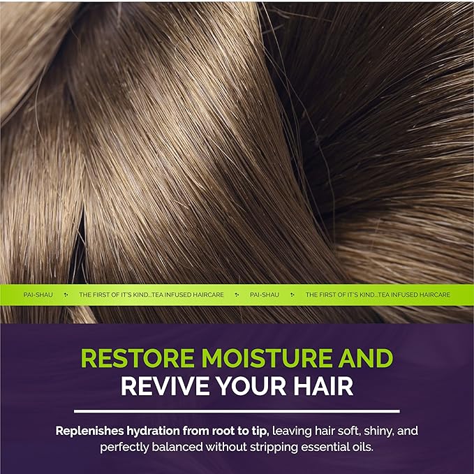 Pai-Shau Replenishing Cleanser and Conditioner Set - Hydrating Shampoo and Conditioner for All Hair Types - 2x250ml