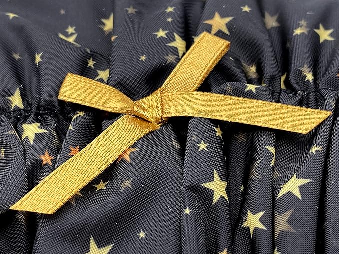 Reusable Shower & Bath Cap & Lined, Oversized Waterproof Shower Caps Large Designed for all Hair Lengths with PEVA Lining & Elastic Band Stretch Hem Hair Hat - Fashionista Starry Nights