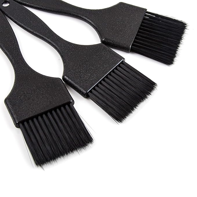 3 Power Painter Hair Dye Brushes - Color Tools for Salon, Balayage, Painting, and Dye Application - Durable Salon Color Applicator Brushes