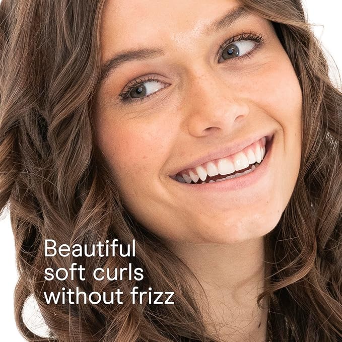 Conair Double Ceramic Long Barrel 1-Inch Curling Iron, Extra-Long Barrel Creates Classic Curls to Loose Waves, Hair Curler for Use on Most Hair Lengths, White/Rose Gold