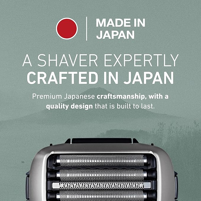 Panasonic ARC5 Electric Razor for Men with Pop-Up Trimmer, Wet/Dry 5-Blade Electric Shaver with Intelligent Shave Sensor and Multi-Flex Pivoting Head – ES-LV65-S (Silver)