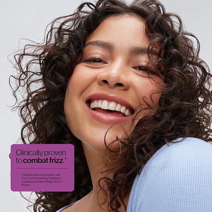 Eva NYC Anti-Frizz Conditioner with Argan Oil + Sunflower Seed Oil - Soft, Shiny + Nourished Hair - For Frizzy, Medium to Thick Hair Types - Sulfate-Free - Warm Vanilla Scent - 10 fl oz