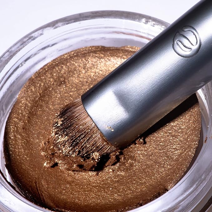 EcoTools Enhancing Eye Brush Set, Makeup Brushes For Liquid, Cream & Powder Eyeshadow & Eye Liner Application, Dual-Sided & Eco-Friendly, Synthetic Bristles, Cruelty-Free, 2 Piece Set