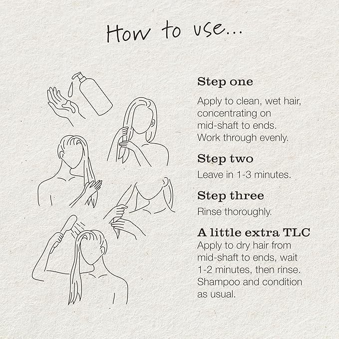 Tweak’d by Nature - Restore Frangi Pangi-Monoi Hair Strengthening Conditioner, Sulfate Free Deep Conditioner for Dry, Damaged Hair, with Coconut, Monoi Oil, and Wild Frangipani for Shine (33.8 ounces)