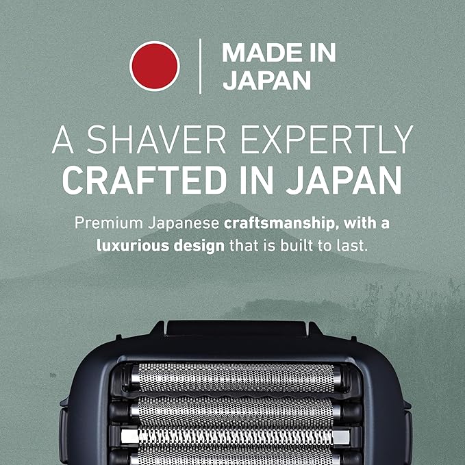 Panasonic Electric Razor for Men, Electric Shaver for Men, ARC5 with Premium Automatic Cleaning and Charging Station, Wet Dry Shaver, Cordless Razor, with Pop-Up Trimmer ES-LV97-K, Black