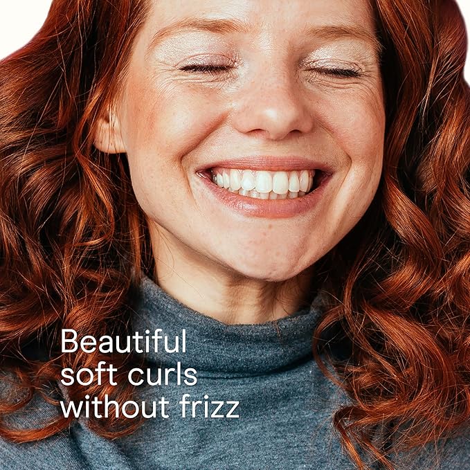 Conair Double Ceramic 1 1/4-Inch Curling Iron, 1-1/4 Inch Extra-Long Barrel Hair Curling Iron, 30 Heat Settings, Turbo Heat, Auto Off, Cool Tip, Dual Voltage, Rose Gold