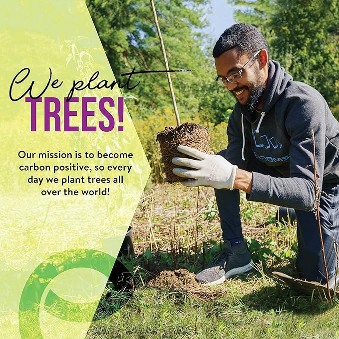 EcoSlurps 6 Bamboo Toothbrushes Multipack - Award Winning Round Handle Soft Medium Bristle Wooden Toothbrush Family Set Bulk (6 Pack)