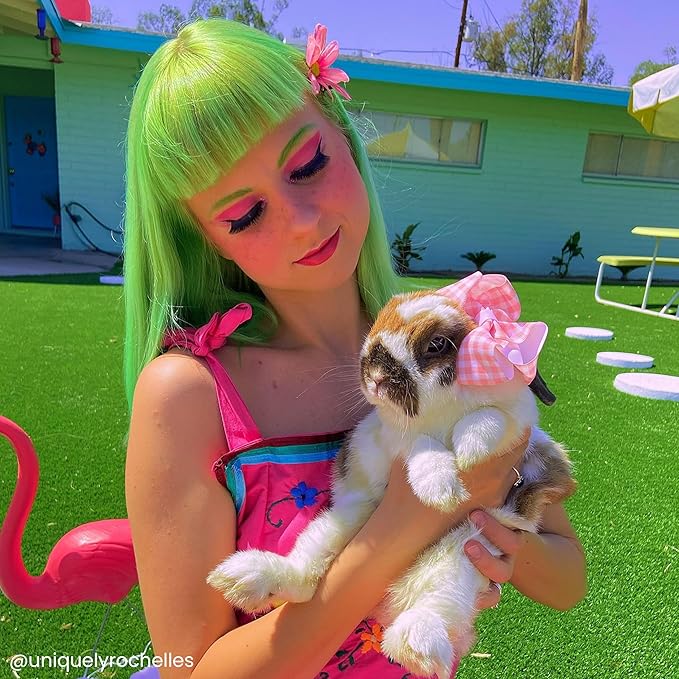 Arctic Fox Semi-Permanent Hair Dye, Vegan & Cruelty-Free, Vibrant Electric Green, Ammonia-Free, Peroxide-Free, Space Cowgirl, 4 Fl Oz (Pack of 2)