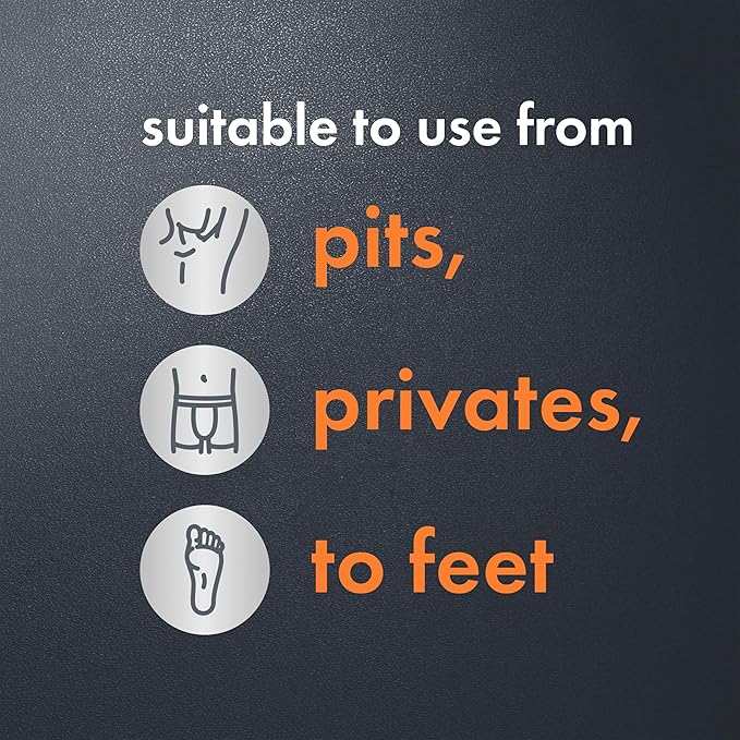 Dove Men+Care Whole Body Deo Aluminum-Free Deodorant Spray Shea Butter + Cedar Suitable from Pits, Privates, to Feet with Vitamin E 4 oz