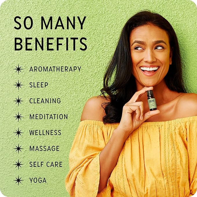 The Best Fresh + Clean Essential Oil Blend- Premium Grade- 100% Pure & Natural for Aromatherapy, Diffuser, Spa, Massage, Air Freshener- 10 ml (.33 fl oz)