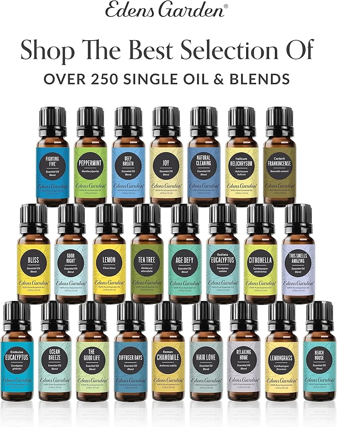 Edens Garden Cozy Cabin Essential Oil Blend- 100% Pure Premium Grade, Undiluted, Natural, Therapeutic, Aromatherapy, The Best for Diffusing, Candle, Laundry, Humidifiers 10 ml (.33 fl oz)