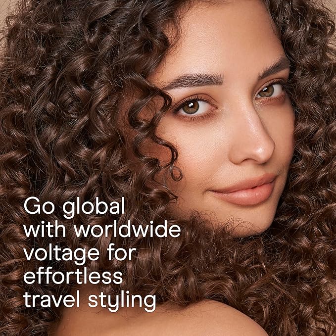 Conair Double Ceramic 1/2-Inch Curling Iron with Bonus Claw Clip, 1/2-Inch Barrel Creates Spiral Curls, Hair Curler for Use on Short to Medium Hair, White