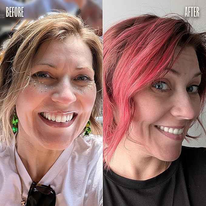 Overtone Daily Color Depositing Conditioner, Golden Rose, 4.5oz, Hydrating, Damage-Free Temporary Hair Color for All Hair Types with Shea Butter & Coconut Oil, Vegan & Cruelty-Free